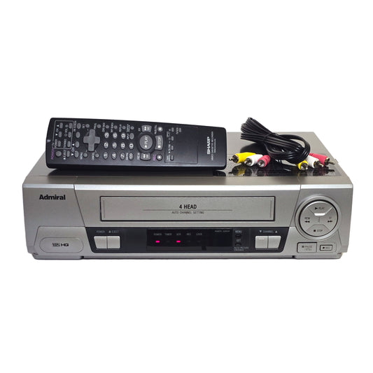 Admiral JSJ20451 VCR, 4-Head Mono
