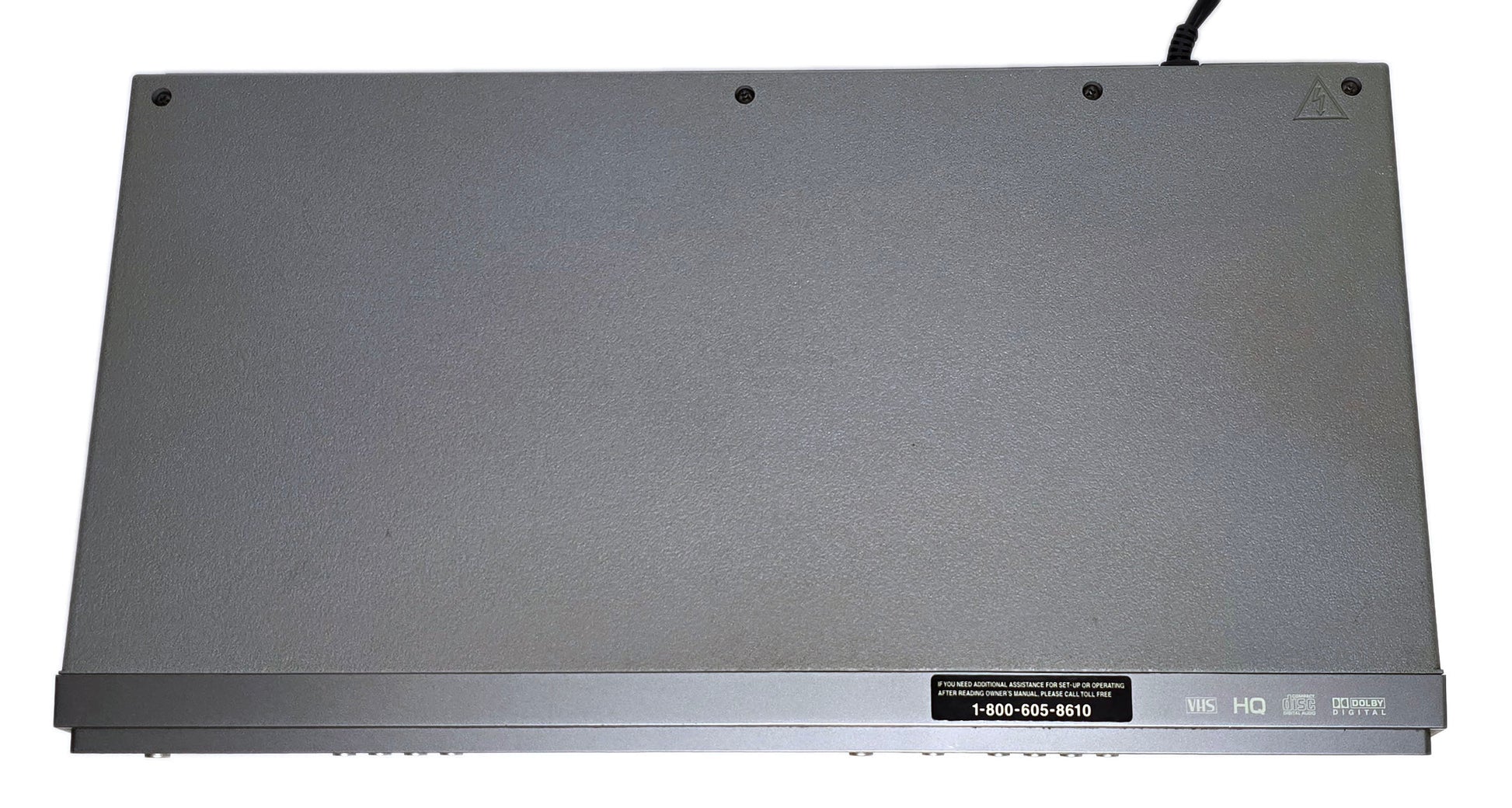 Magnavox DV200MW8 VCP/DVD Player Combo - Top