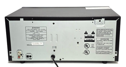 Pioneer PD-F505 25-Disc CD Changer - Rear