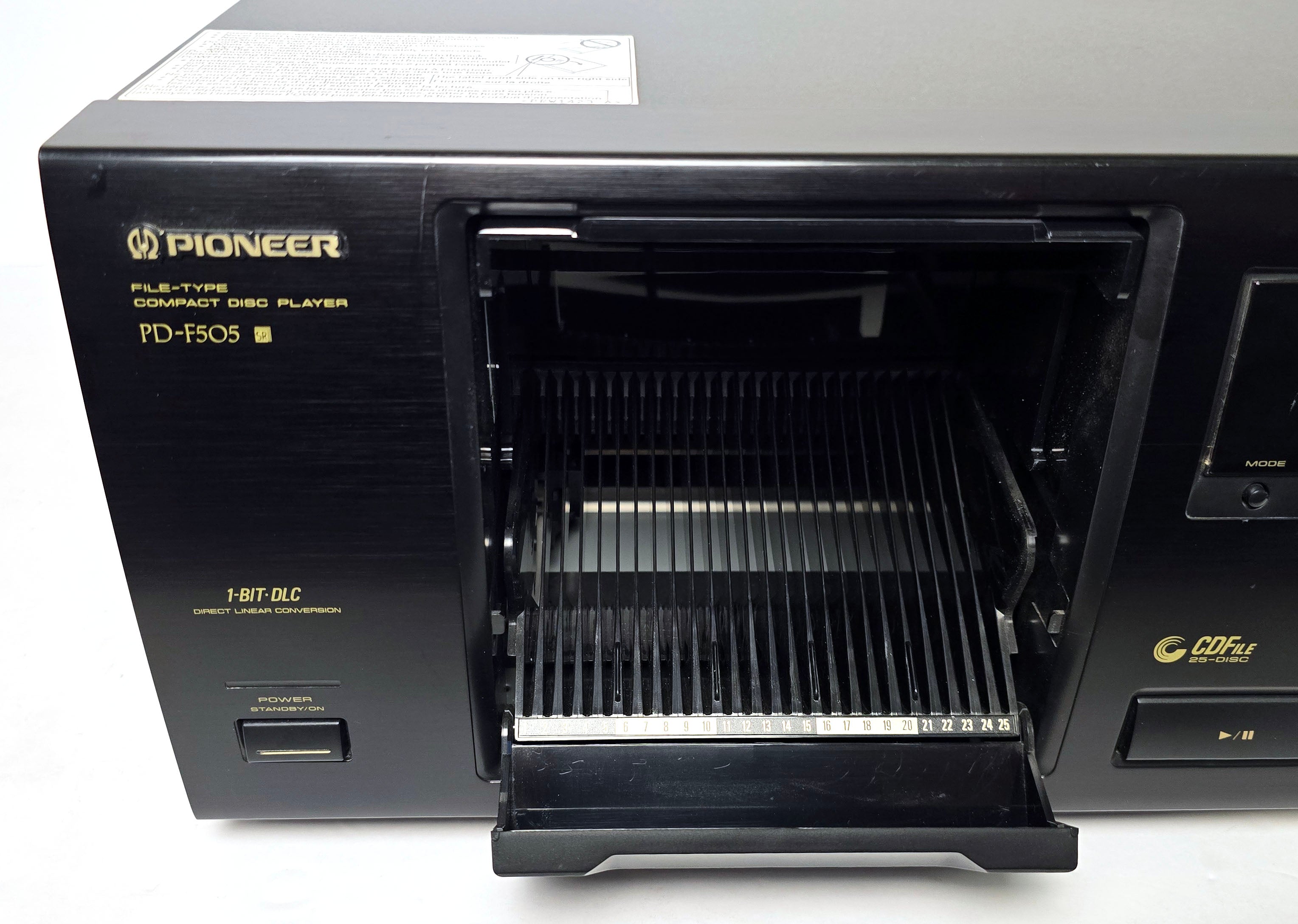 Pioneer PD-F505 25-Disc CD Changer Player - Refurbished – VCR-DVD.com