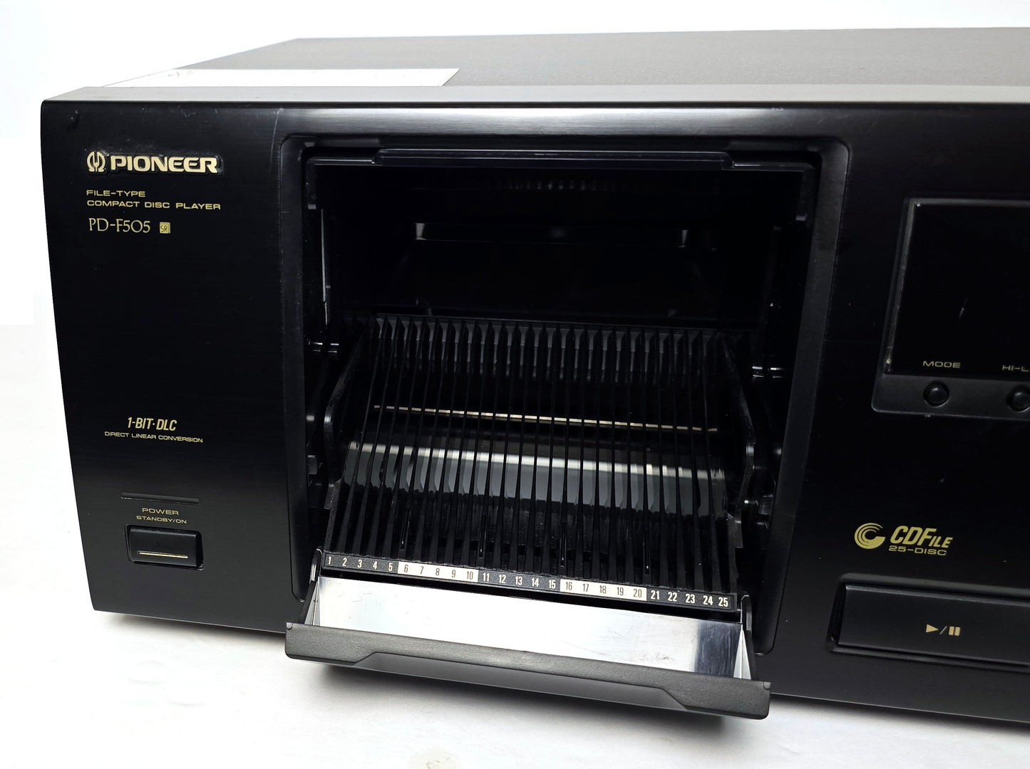 Pioneer PD-F505 25-Disc CD Changer - Loading Door Open