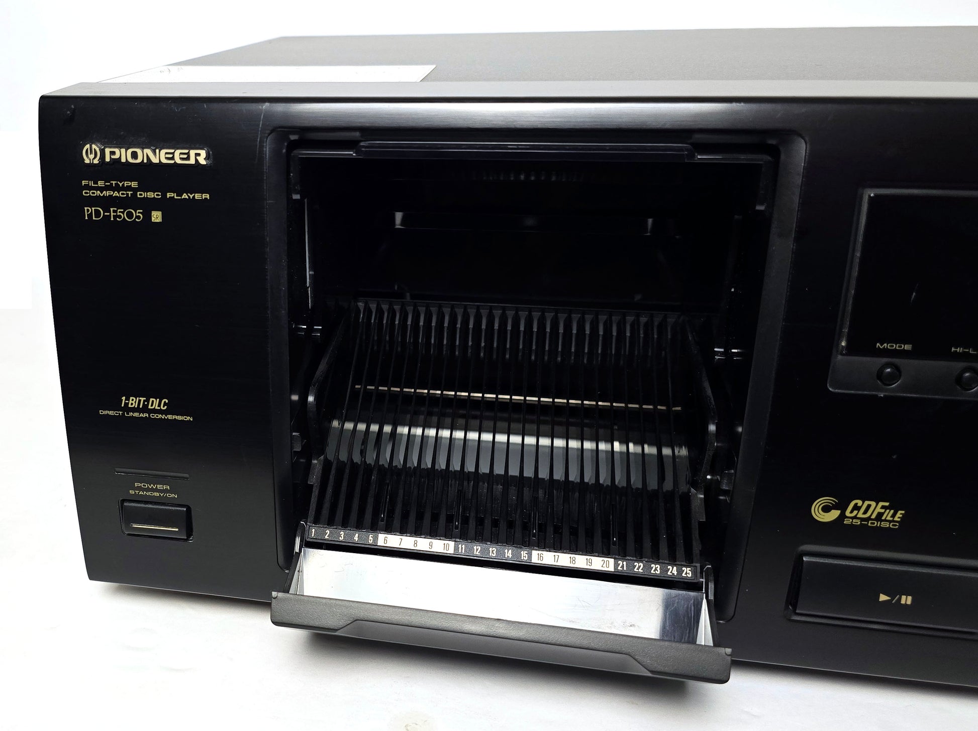 Pioneer PD-F505 25-Disc CD Changer - Loading Door Open