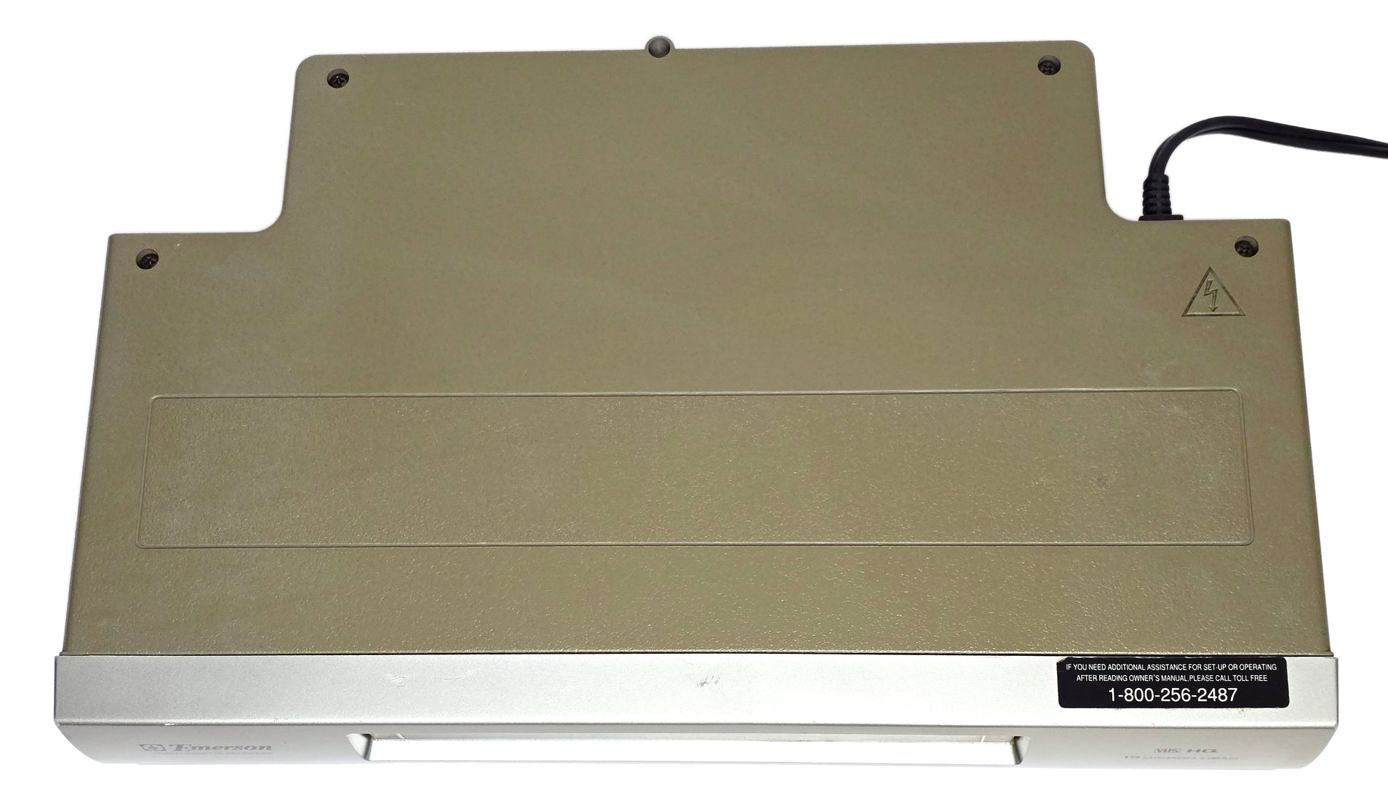 Emerson EWV404 VCR, 4-Head Mono - Top