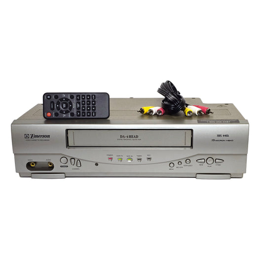 Emerson EWV404 VCR, 4-Head Mono