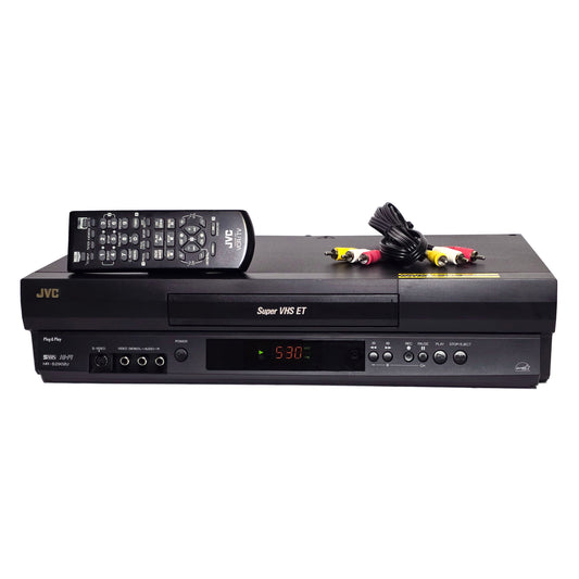JVC HR-S2902U VCR, 4-Head Hi-Fi Stereo, Super VHS