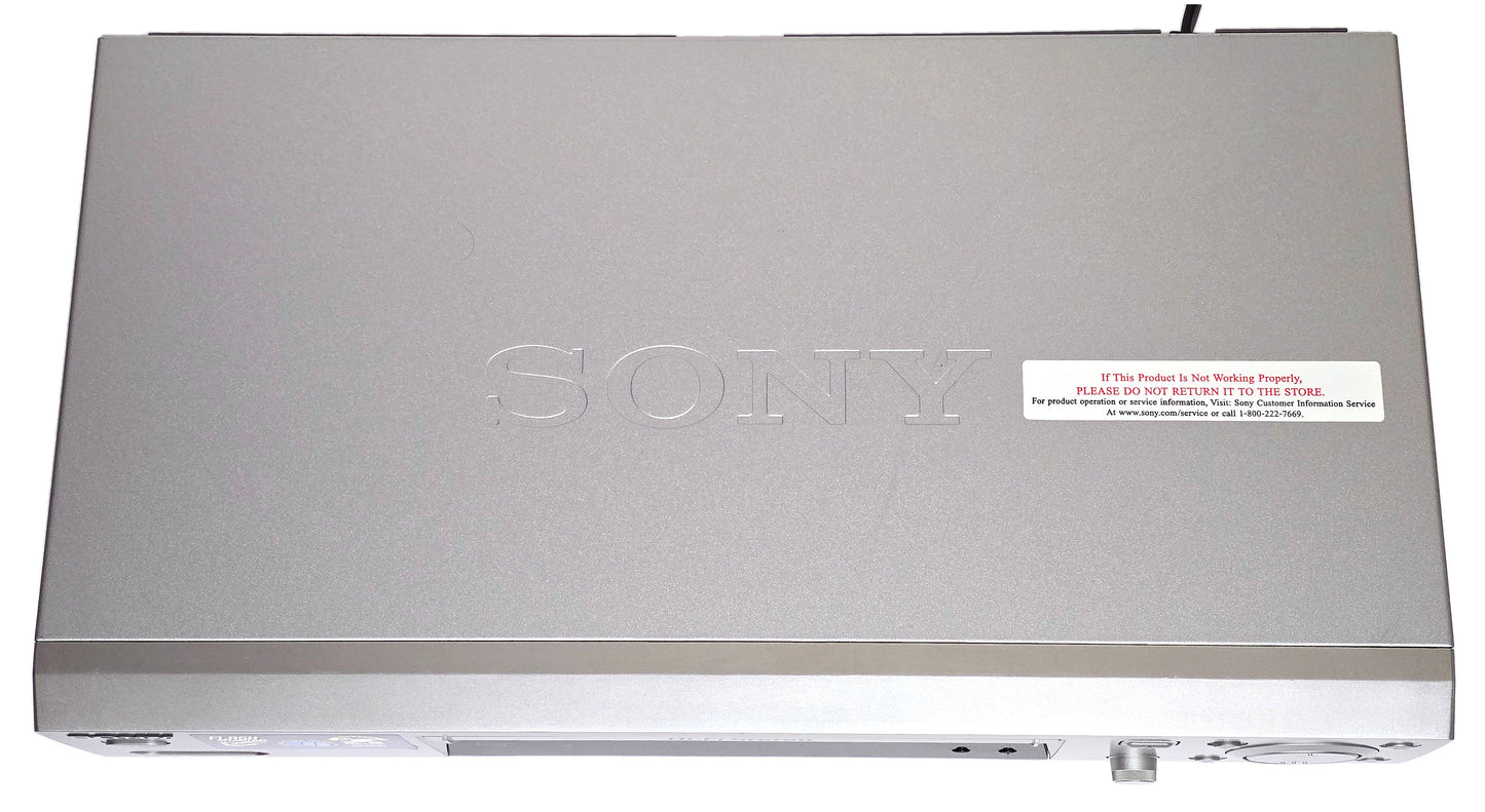 Sony SLV-N88 VCR, 4-Head Hi-Fi Stereo - Top