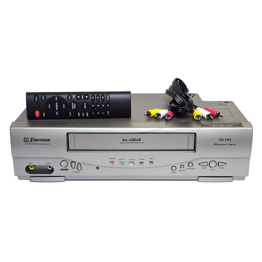 Emerson EWV404 VCR, 4-Head Mono