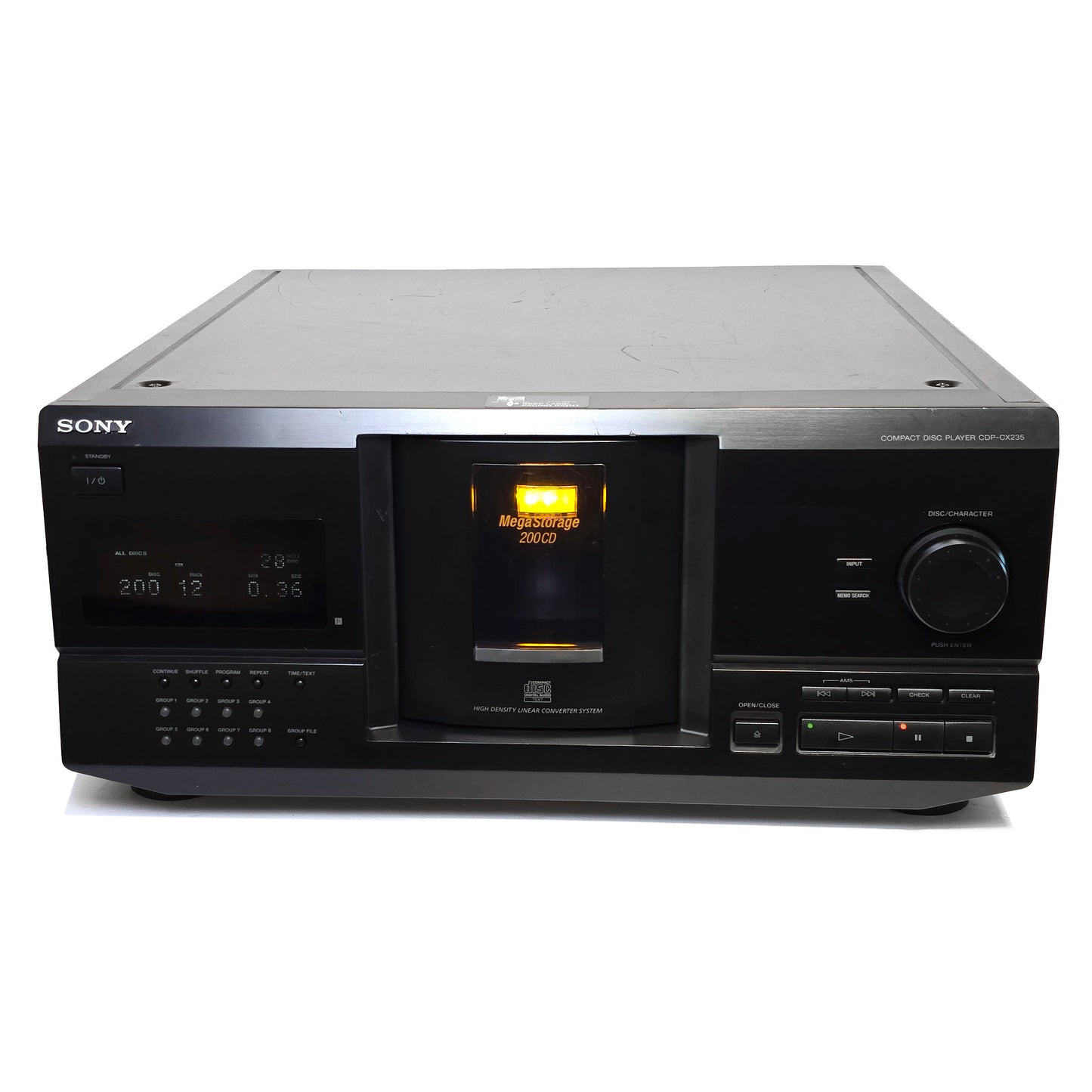 Sony CDP-CX235 MegaStorage 200 CD Changer