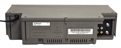 Emerson EWV404 VCR, 4-Head Mono - Rear