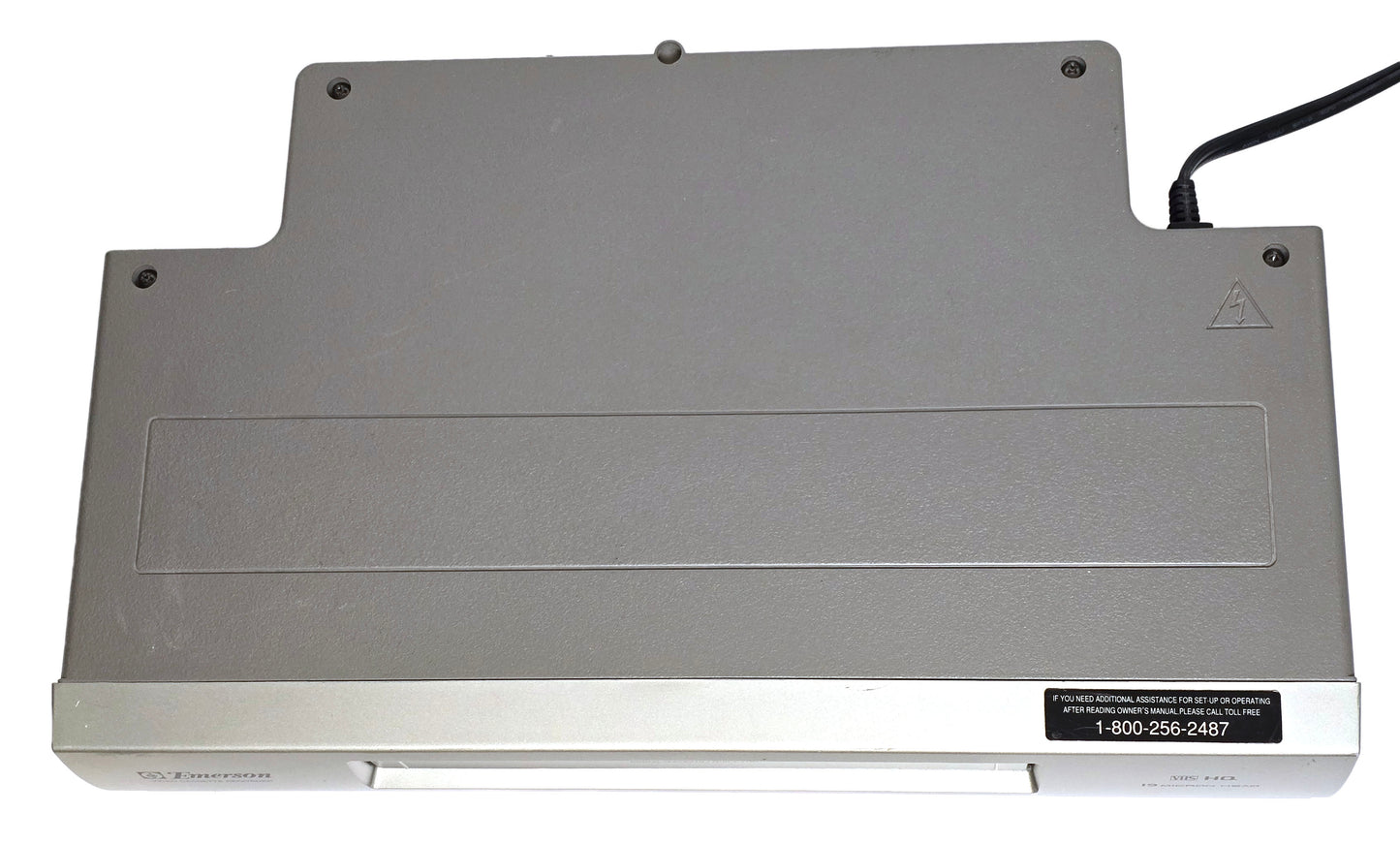 Emerson EWV404 VCR, 4-Head Mono - Top