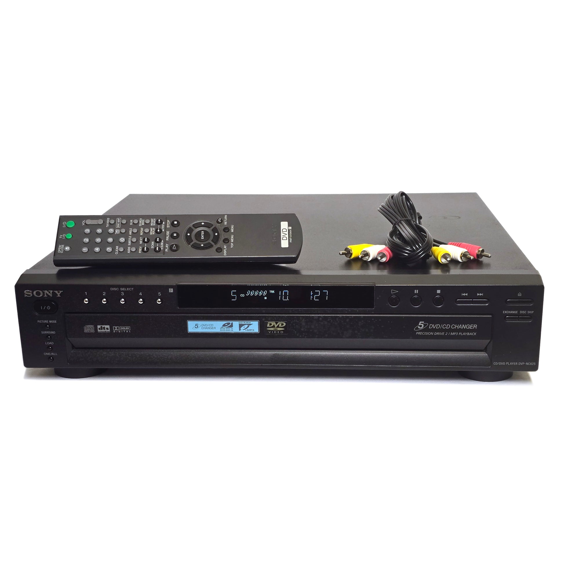 Sony DVP-NC625 DVD/CD Player, 5 Disc Carousel Changer
