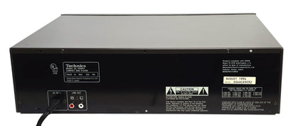 Technics SL-PD667 5-Disc Carousel CD Changer - Rear