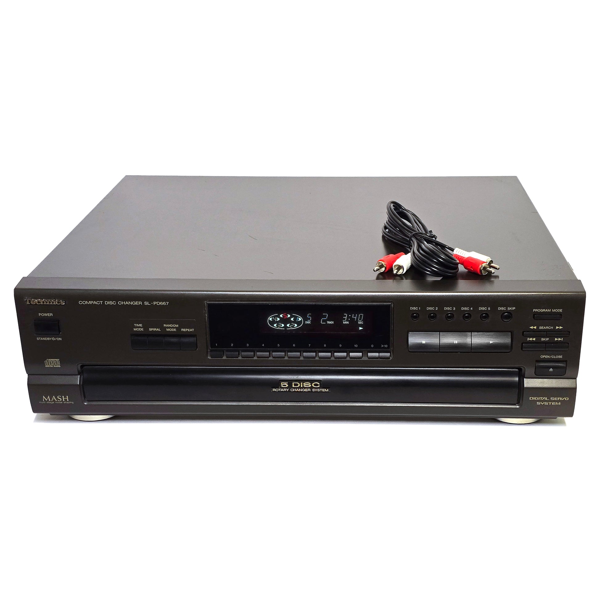 Technics SL-PD667 5-Disc Carousel CD Changer