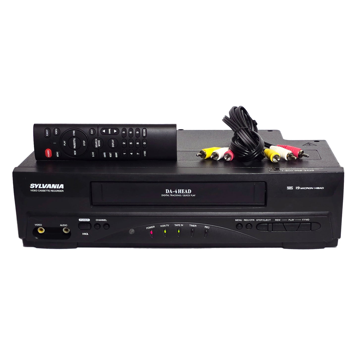 Sylvania 6240VE VCR, 4-Head Mono