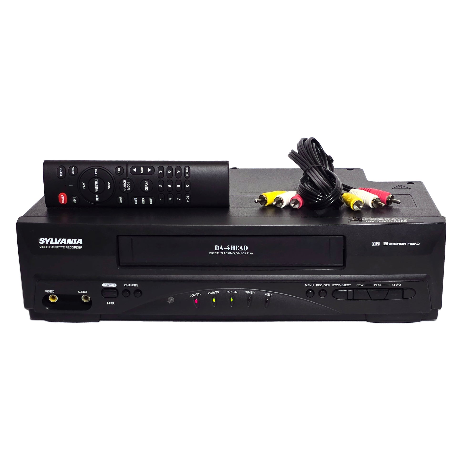 Sylvania 6240VE VCR, 4-Head Mono