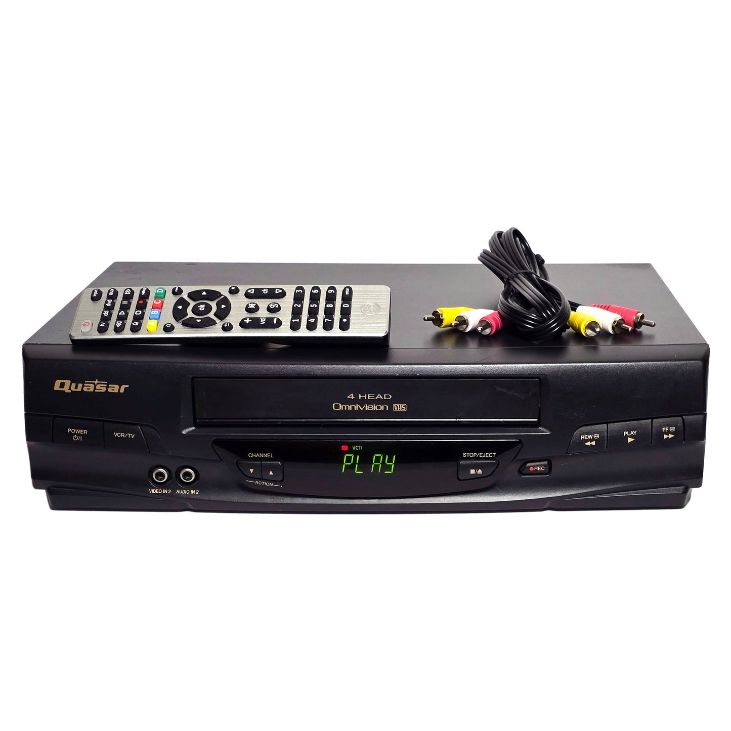 Quasar (Panasonic) VHQ-40M Omnivision VCR, 4-Head Mono