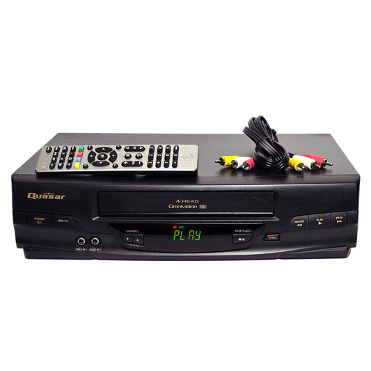 Quasar (Panasonic) VHQ-40M Omnivision VCR, 4-Head Mono