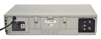 Zenith VCS442 VCR, 4-Head Hi-Fi Stereo - Rear