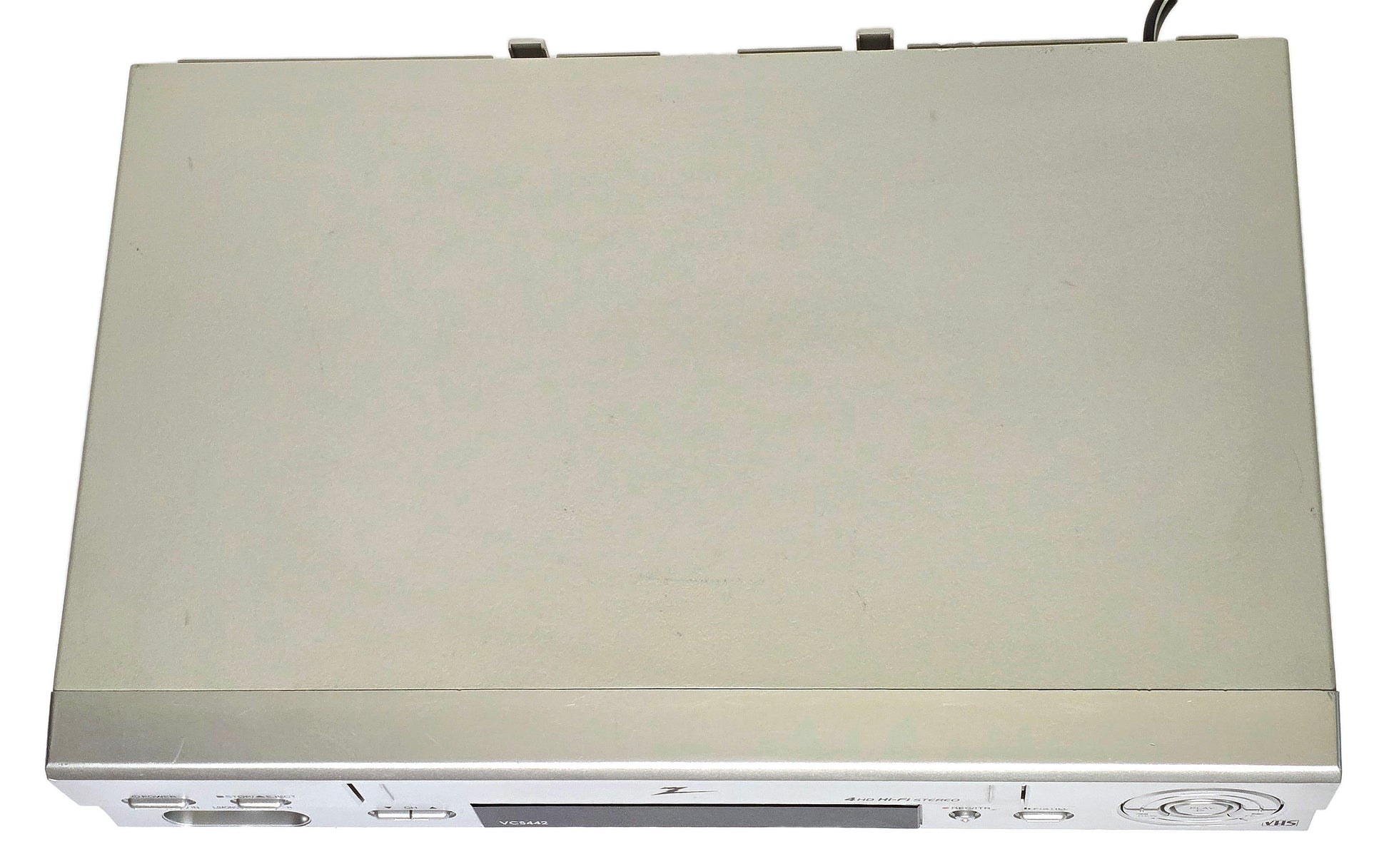 Zenith VCS442 VCR, 4-Head Hi-Fi Stereo - Top