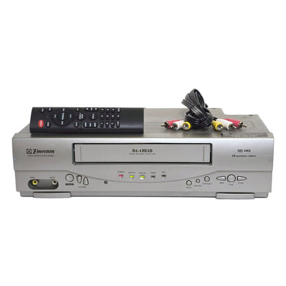 Emerson EWV404 VCR, 4-Head Mono