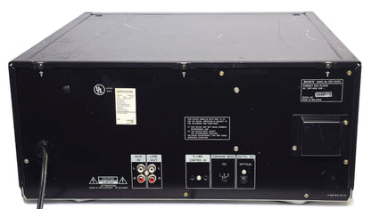 Sony CDP-CX255 MegaStorage 200 CD Changer - Rear