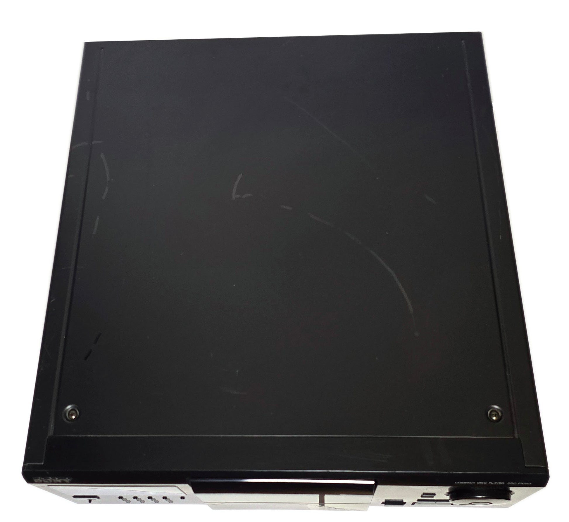 Sony CDP-CX255 MegaStorage 200 CD Changer - Top