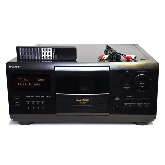 Sony CDP-CX255 MegaStorage 200 CD Changer