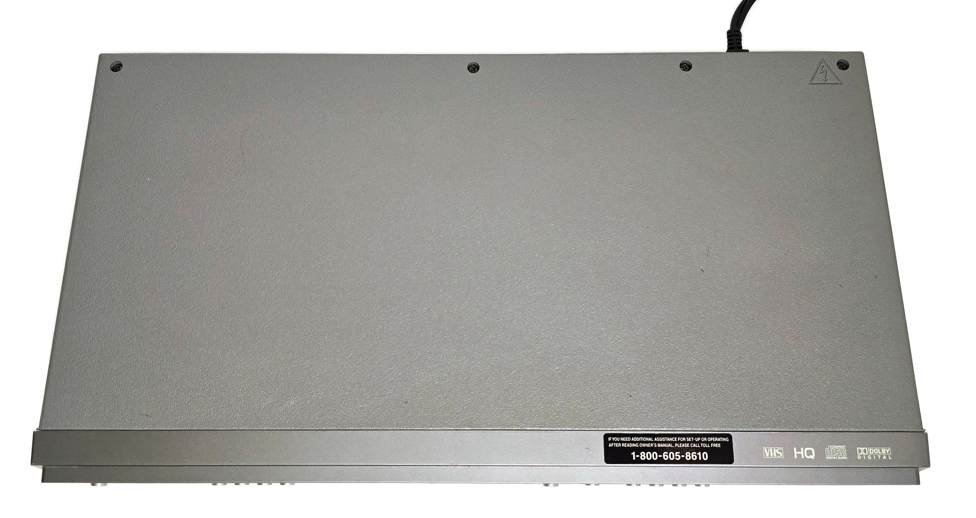 Magnavox DV200MW8 VCP/DVD Player Combo - Top