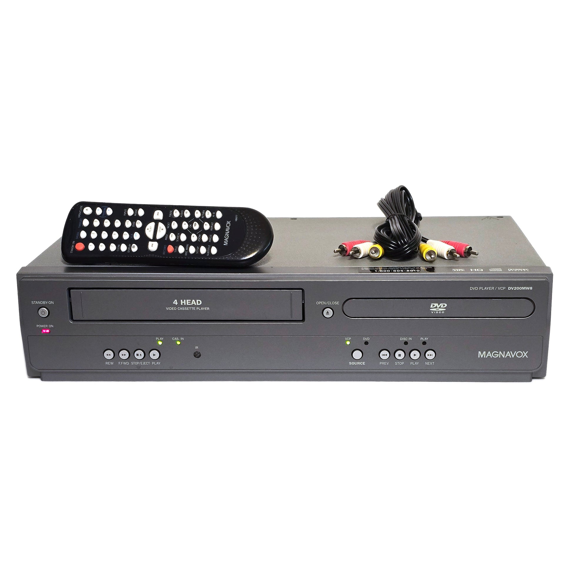 Magnavox DV200MW8 VCP/DVD Player Combo