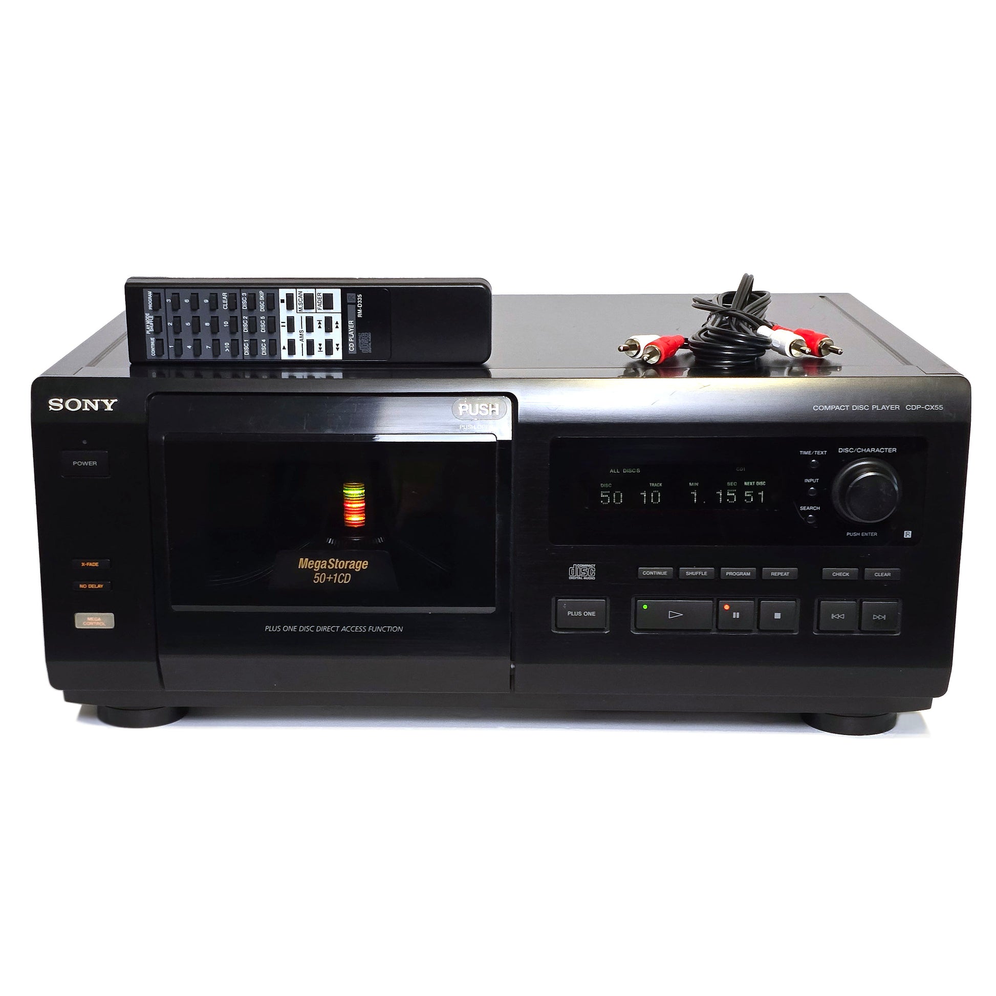 Sony CDP-CX55 MegaStorage 50+1 CD Changer