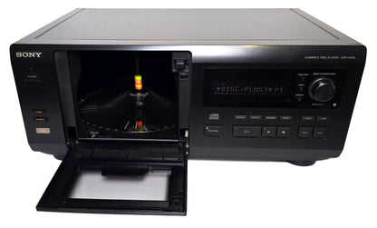 Sony CDP-CX55 MegaStorage 50+1 CD Changer - Door Open