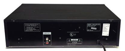 Sony CDP-C245 5-Disc Carousel CD Changer - Rear