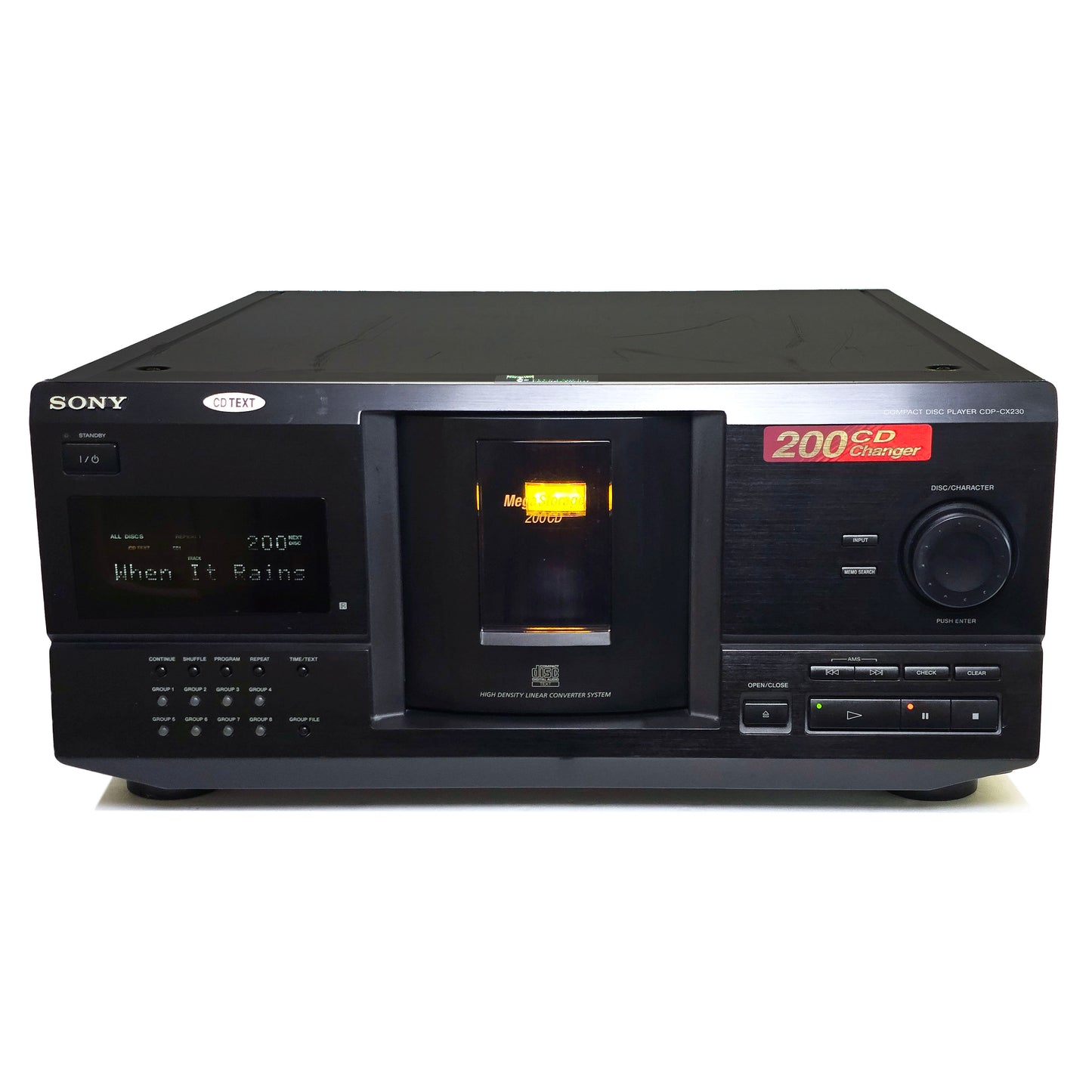Sony CDP-CX230 MegaStorage 200 CD Changer