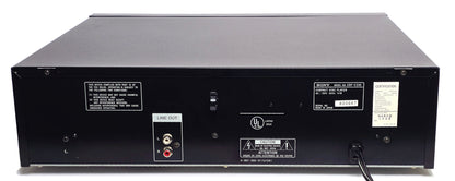 Sony CDP-C235 5-Disc Carousel CD Changer - Rear