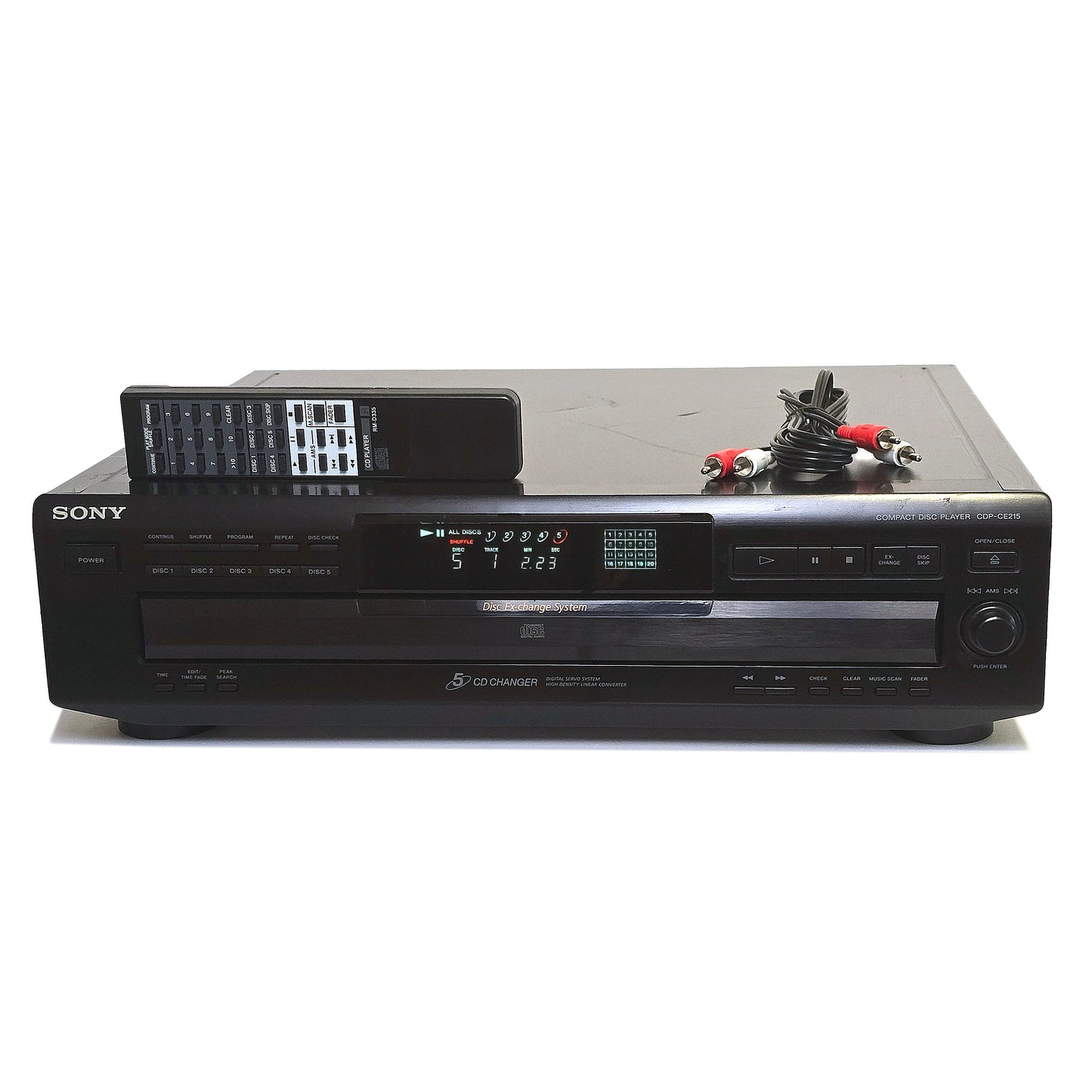 Sony CDP-CE215 5-Disc Carousel CD Changer