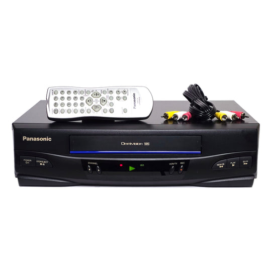 Panasonic PVQ-V201 Omnivision VCR, 2-Head Mono