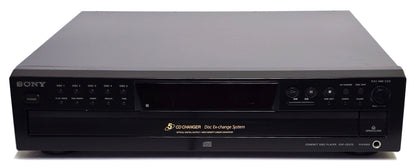 Sony CDP-CE375 5-Disc Carousel CD Changer - Front