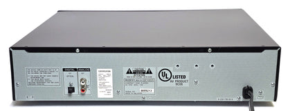 Sony CDP-CE375 5-Disc Carousel CD Changer - Rear