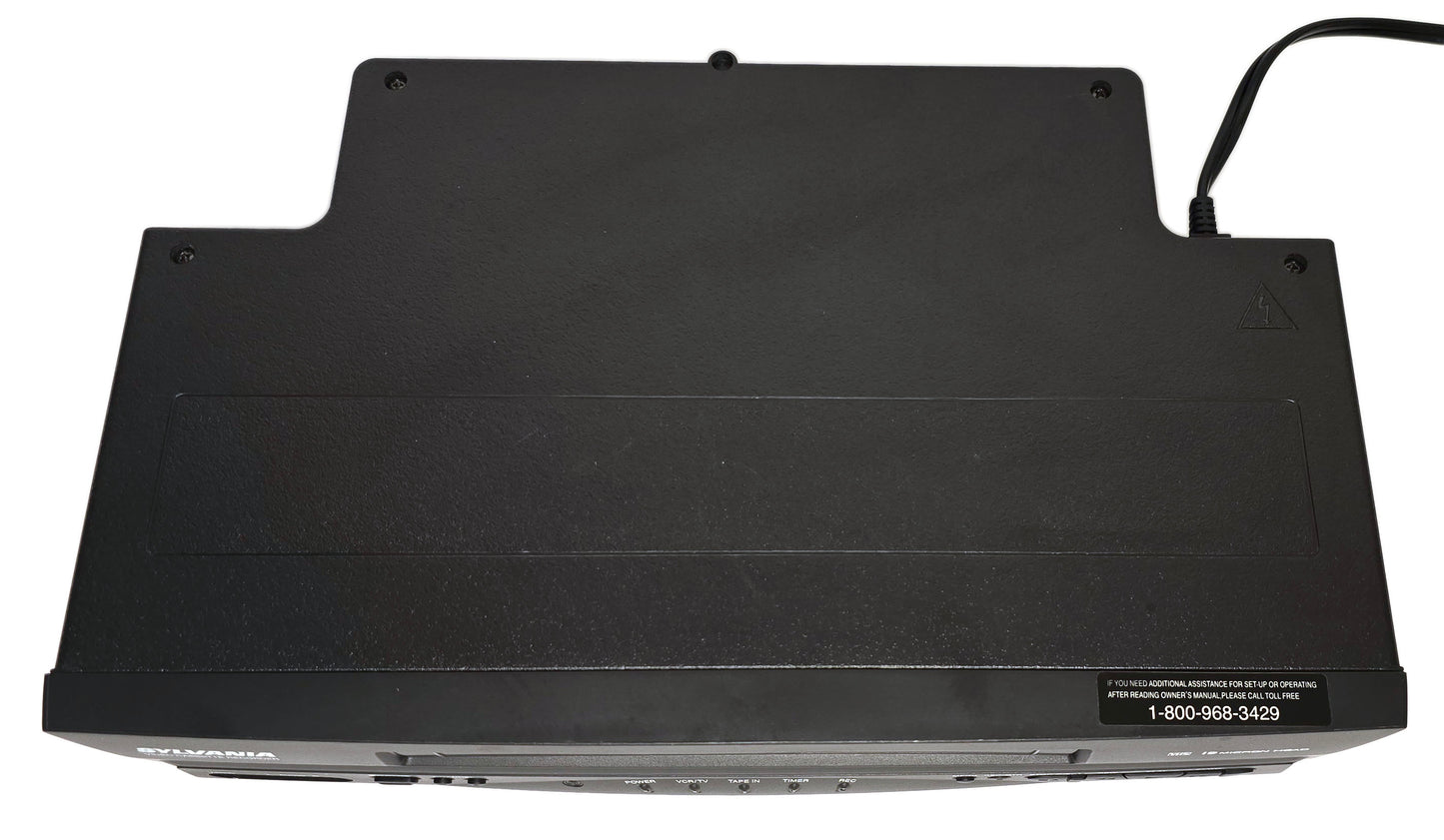 Sylvania 6260VE VCR, 4-Head Hi-Fi Stereo - Top