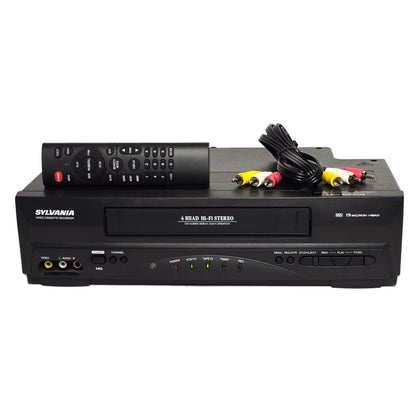 Sylvania 6260VE VCR, 4-Head Hi-Fi Stereo