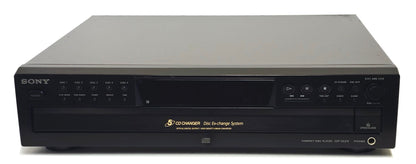 Sony CDP-CE375 5-Disc Carousel CD Changer - Front