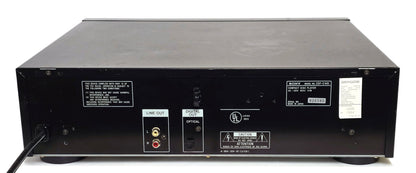 Sony CDP-C445 5-Disc Carousel CD Changer - Rear