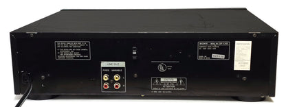 Sony CDP-C435 5-Disc Carousel CD Changer - Rear
