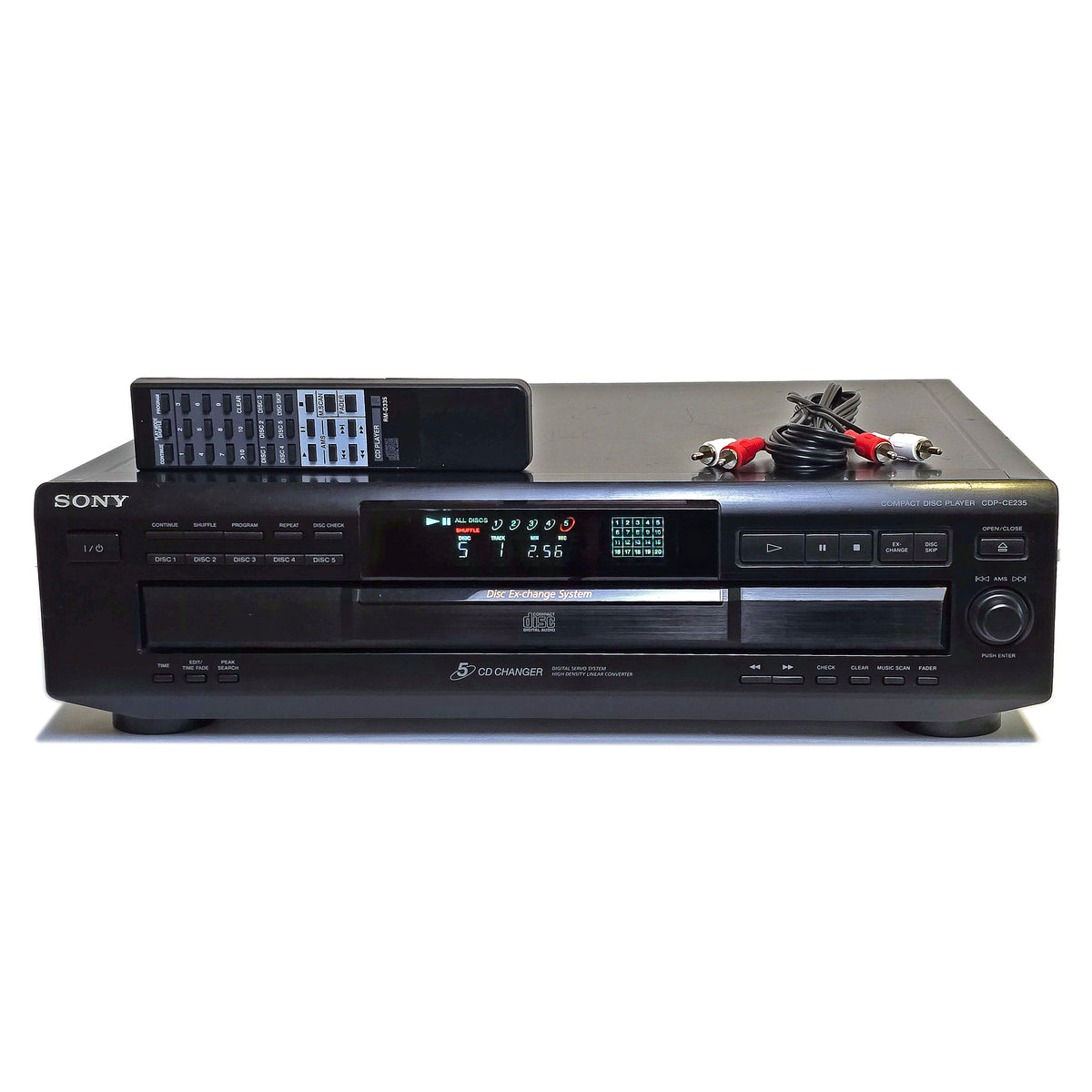 Sony CDP-CE235 5-Disc Carousel CD Changer