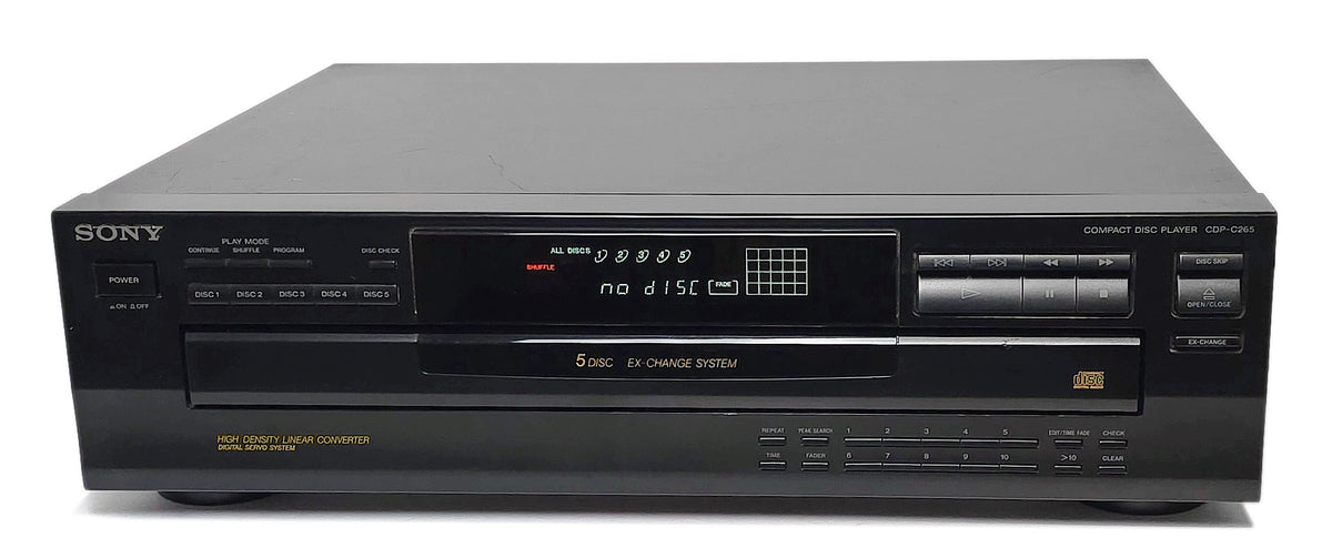 Sony CDP-C265 5-Disc Carousel CD Changer