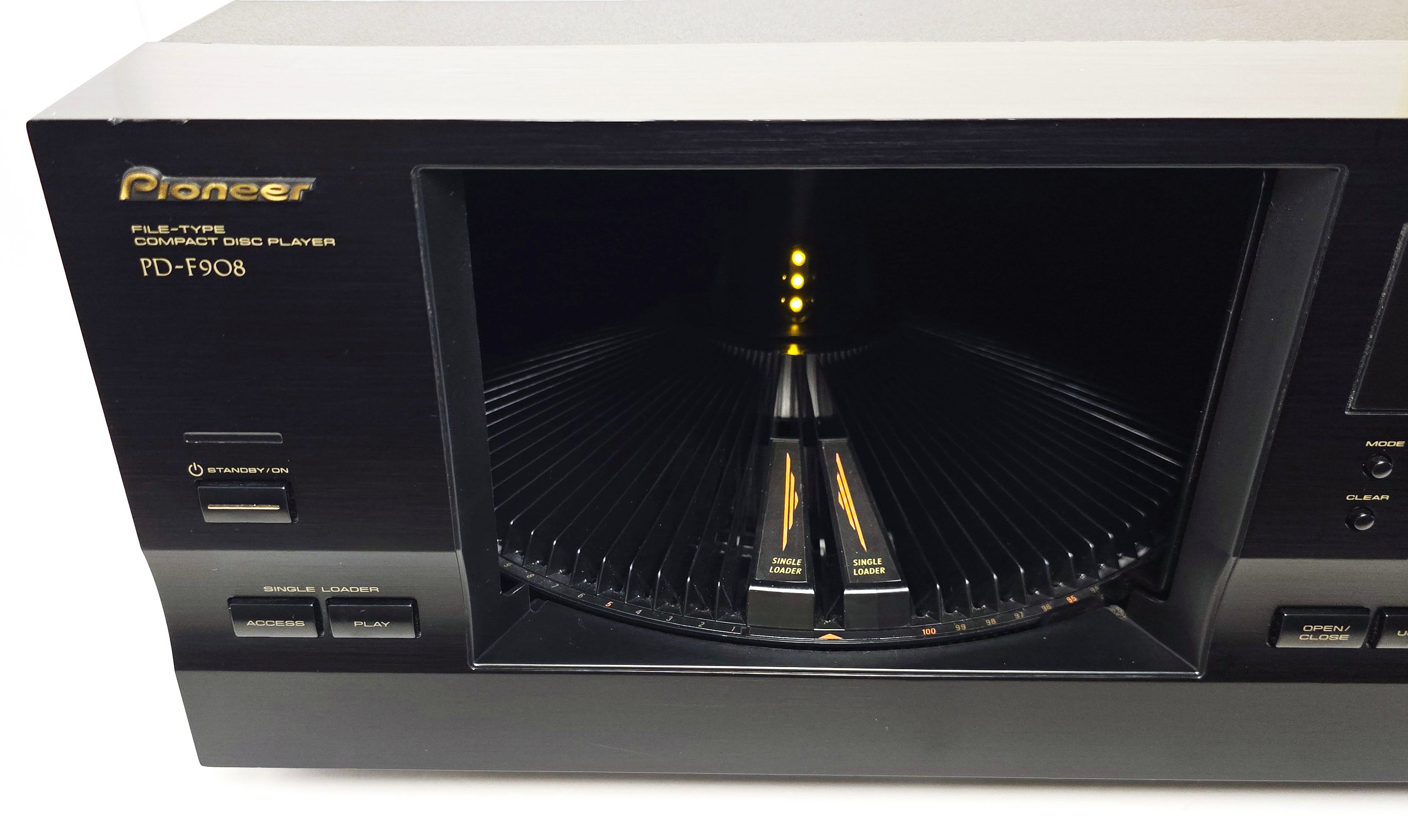 Pioneer PD-F908 100+1 CD Changer Player - Refurbished – VCR-DVD.com