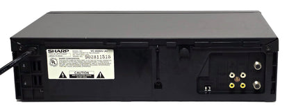 Sharp VC-A592U VCR, 4-Head Mono - Rear