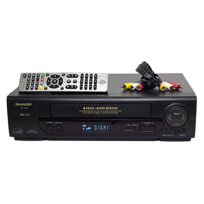 Sharp VC-A592U VCR, 4-Head Mono