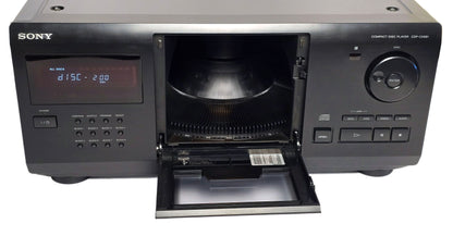 Sony CDP-CX681 MegaStorage 200 CD Changer - Front Panel Loading Door Open