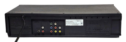 Sanyo FWDV225F VCR/DVD Player Combo - Rear